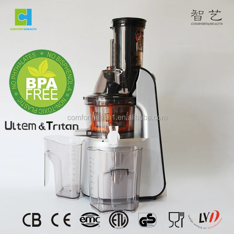 Fresh lemonade with juicer