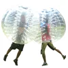 Funny PVC & TPU bubble football inflatable body bumper balls for adult / cheap human sized hamster zorbing bubble ball for sale