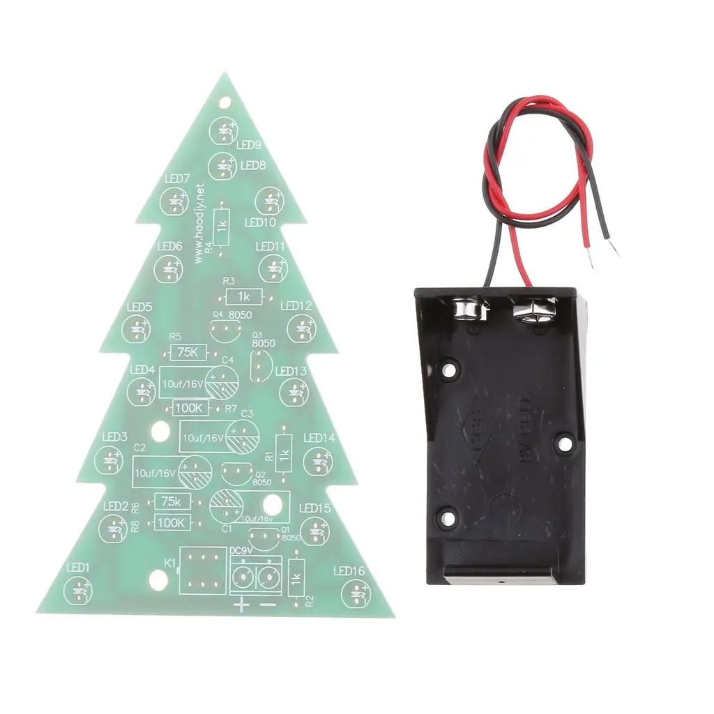 Flashing Ornamental Leds Circuit