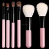 Portable small wooden make up hair brush kit beauty custom logo travel makeup brush set