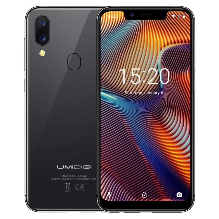 

Global version Dual 4G smartphone UMIDIGI A3 Pro 5.7 inch MTK6739 Quad Core 3GB+32GB Face/Fingerprint ID Android 8.1 mobile, Gray;gold