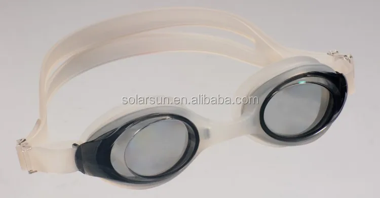 UV Protection Male Women Mirrored Swimming Goggles