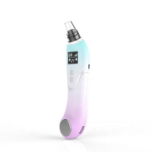 

Hot and cold -blackhead remover with ion-exchang function beauty device