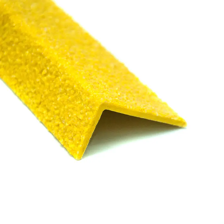 
Anti slip fiberglass stair nosing for industrial areas 