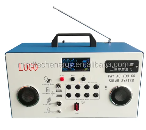 3W LED bulbs 60W rechargeable small solar power panel system home for fan TV