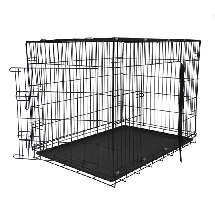 

Large Iron Dog Cages Dog Transport Cage, Silver/customized