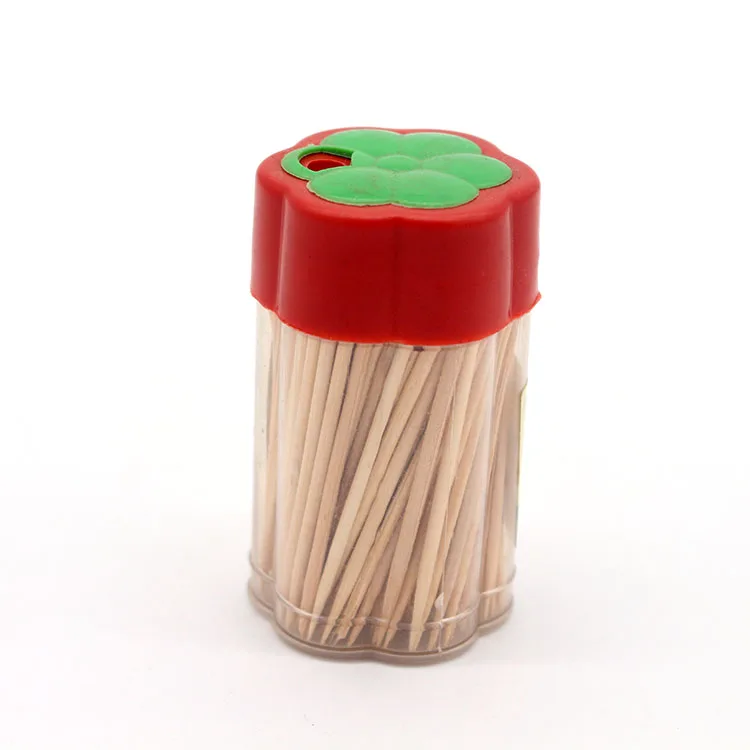 

Disposable Hot Sale Customized Flavored Toothpicks Bamboo toothpick For Dental Cleaning, Natural color