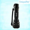UniqueFire rechargeable camping spotlight self defence flash lights