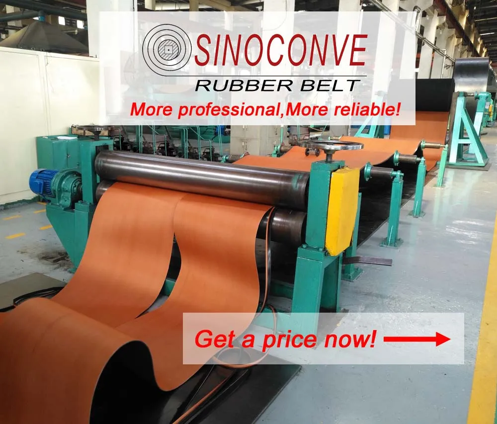China Factory Rough Top Rubber Conveyor Belt