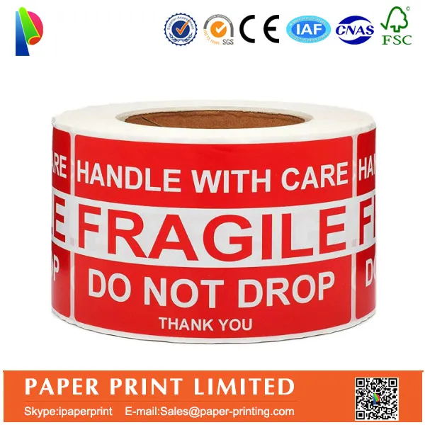 Transport Logistik 2500 2x3 Fragile Stickers Self Adhesive Handle With Care Stickers Shipping Label Sultec Com Uy