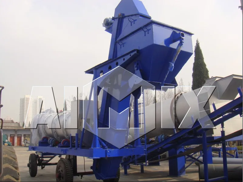 Best quality YLB60 portable model small asphalt mobile plant price
