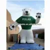 Custom inflatable polar bear