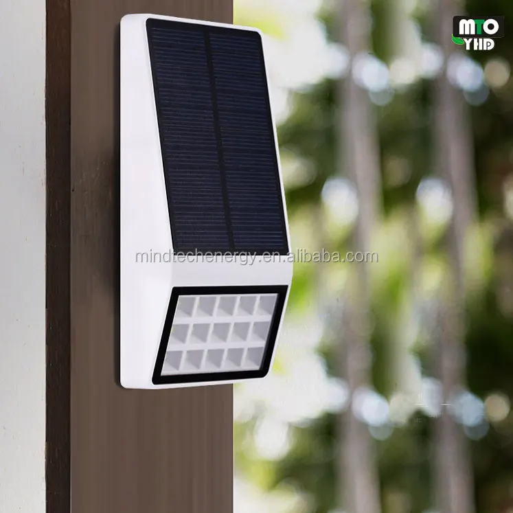 body sensor automatic gate light, all in one solar motion gate light