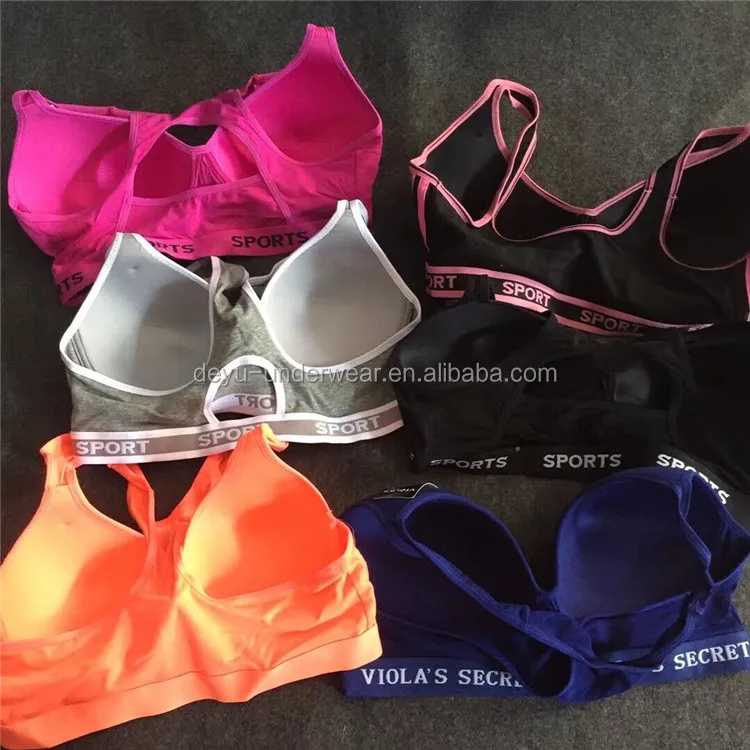 1.25 Dollars Kczk078 Stock Ready 3442 Mix Different Prints Yoga Bra