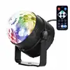 Disco Ball Disco Lights Party Lights Sound Activated Strobe Light With Remote Control DJ Lighting,Led 3W RGB Light