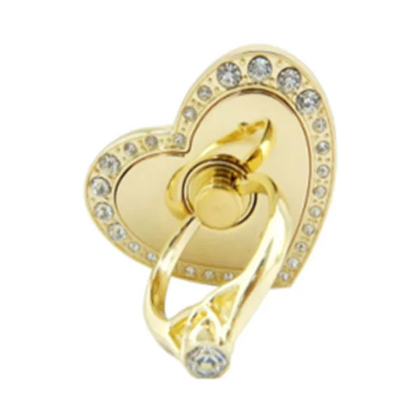 

Luxury Diamond gold mobile phone ring holder in stock, Customized