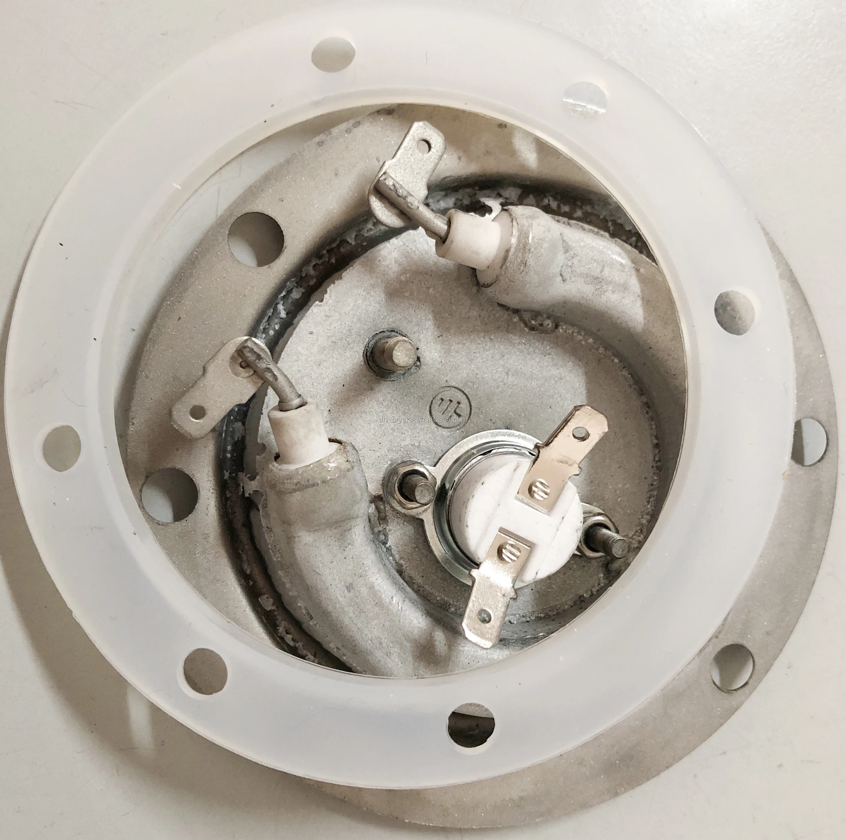 Iron Heating Element Bimetal Thermostat . Heater Fry Pot Coil Heater