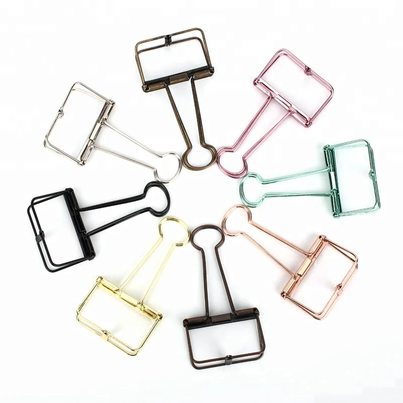 skeleton binder clips