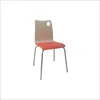 new design leather wooden chairs with metal stainless steel legs for dining