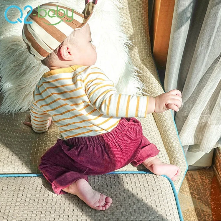 
Custom side stripe casual baby shirt cartoon clothes autumn 1795 