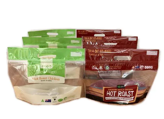 
China Manufacture High Quality Stand up Zip lock Roast Chicken Packaging Bag 