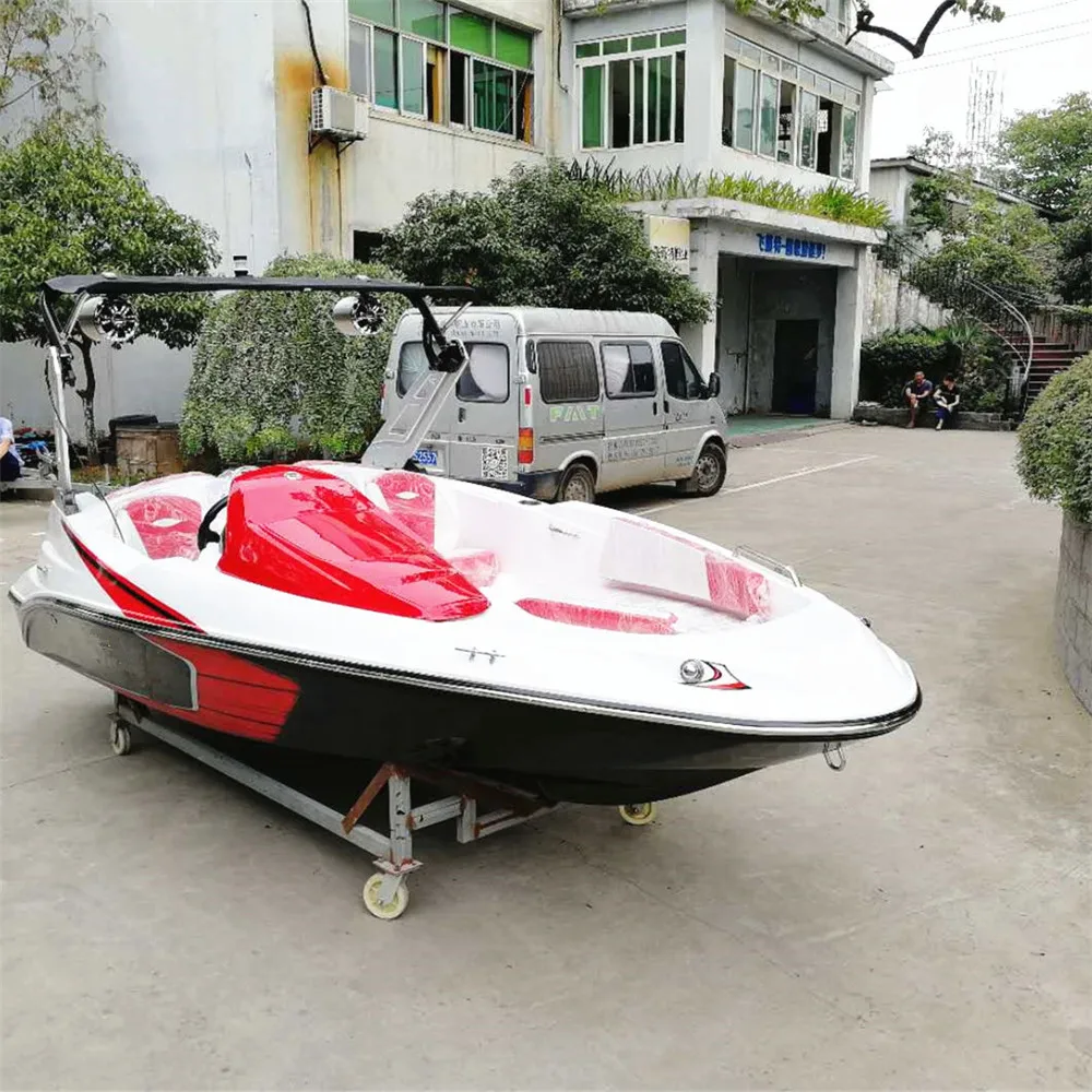 
China Seedoo Fiberglass Speed Boat Fast Boat Sport Boat with 60 HP engine  (60837276860)