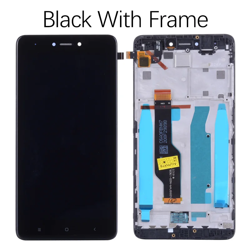 Snapdragon 625 Original Display For XIAOMI Redmi Note 4X LCD Touch Screen With Frame For Redmi Note 4X Global LCD Display Parts