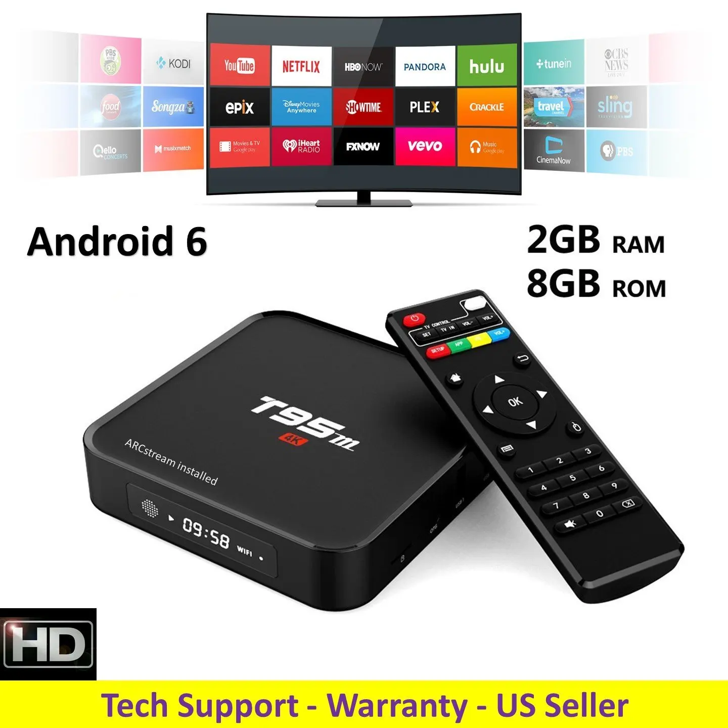 Tv box 2 гб