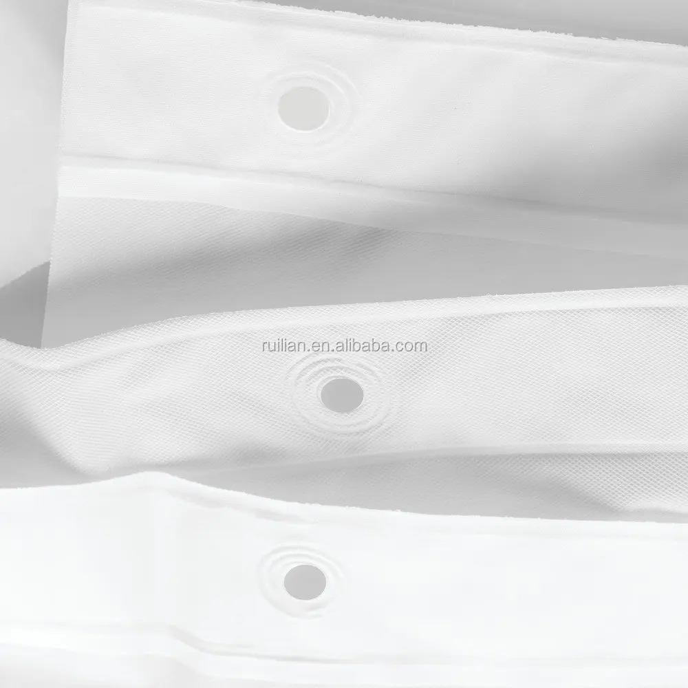 
100% Peva waterproof thick shower curtain liner for bath 