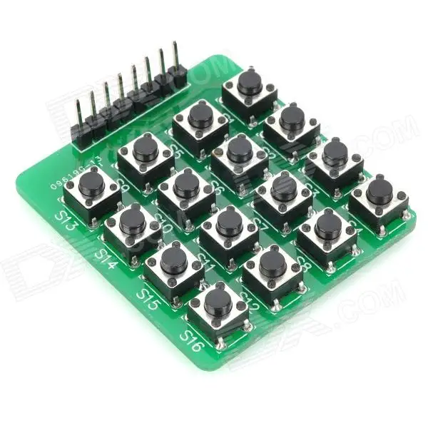 MCU Extension 4 x 4 16-Key Matrix Keyboard Module