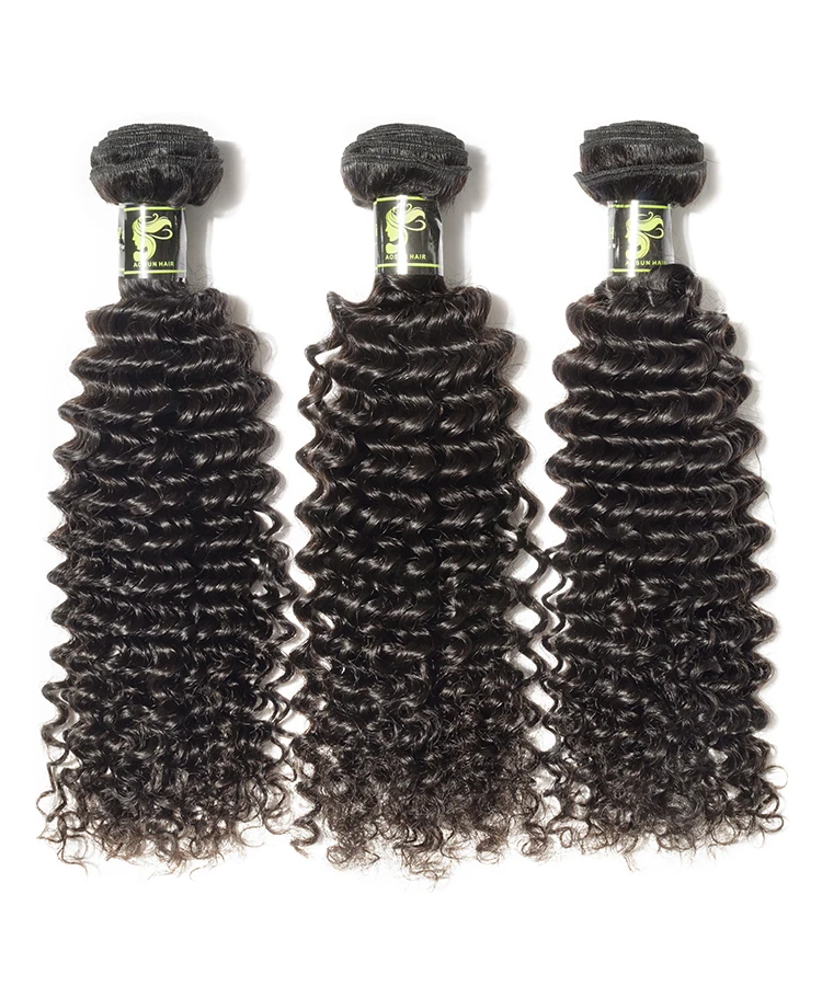 

100 Percent Real Brazilian Wholesale Brazilian hair extensions Deep wave, Natural color;can be dyed or bleached