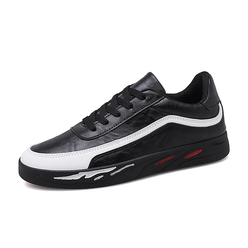 

2019 Hot Design Comfortable Wholesale Fashion Pu Leather Men Shoes sport casual