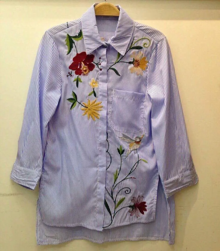 Embroidery Bird Patches For Clothing Jeans Decoration Fabric Iron-on ...