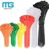 Zip Ties 6 Color Self Locking Nylon Cable Zip Ties / Adjustable Nylon 66 Cable Ties