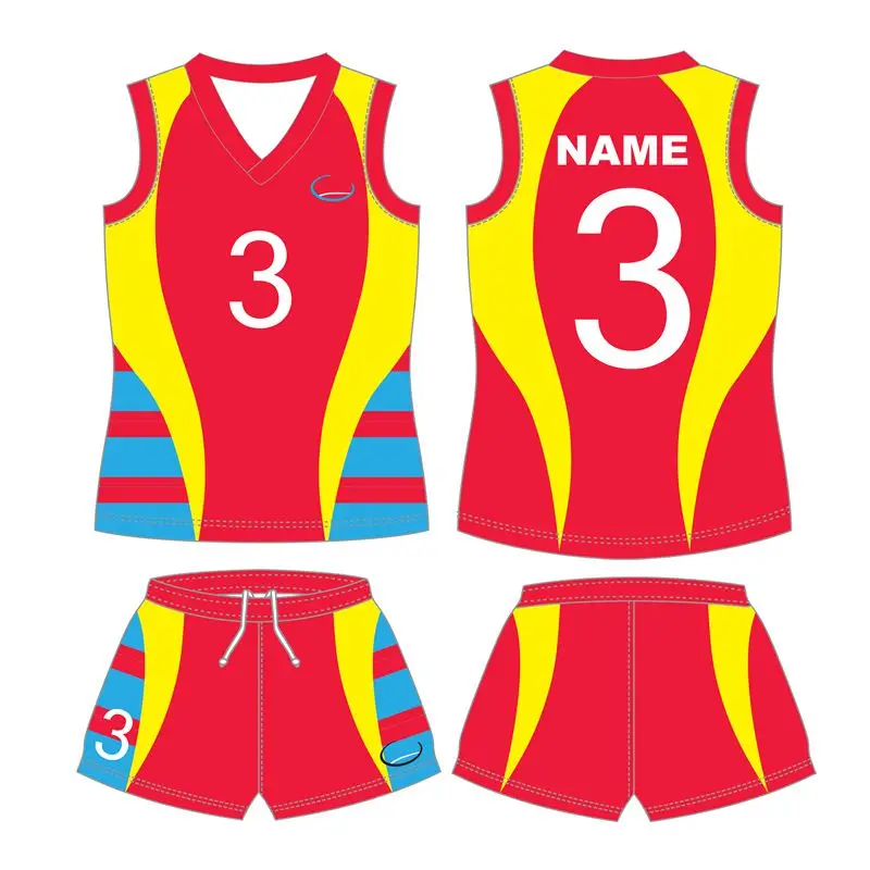 

Custom team uniforms training sportswear sublimation volleyball jersey colors