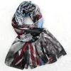 New Arrival Good Quality Polyester Silk Print Star Streaming Scarf