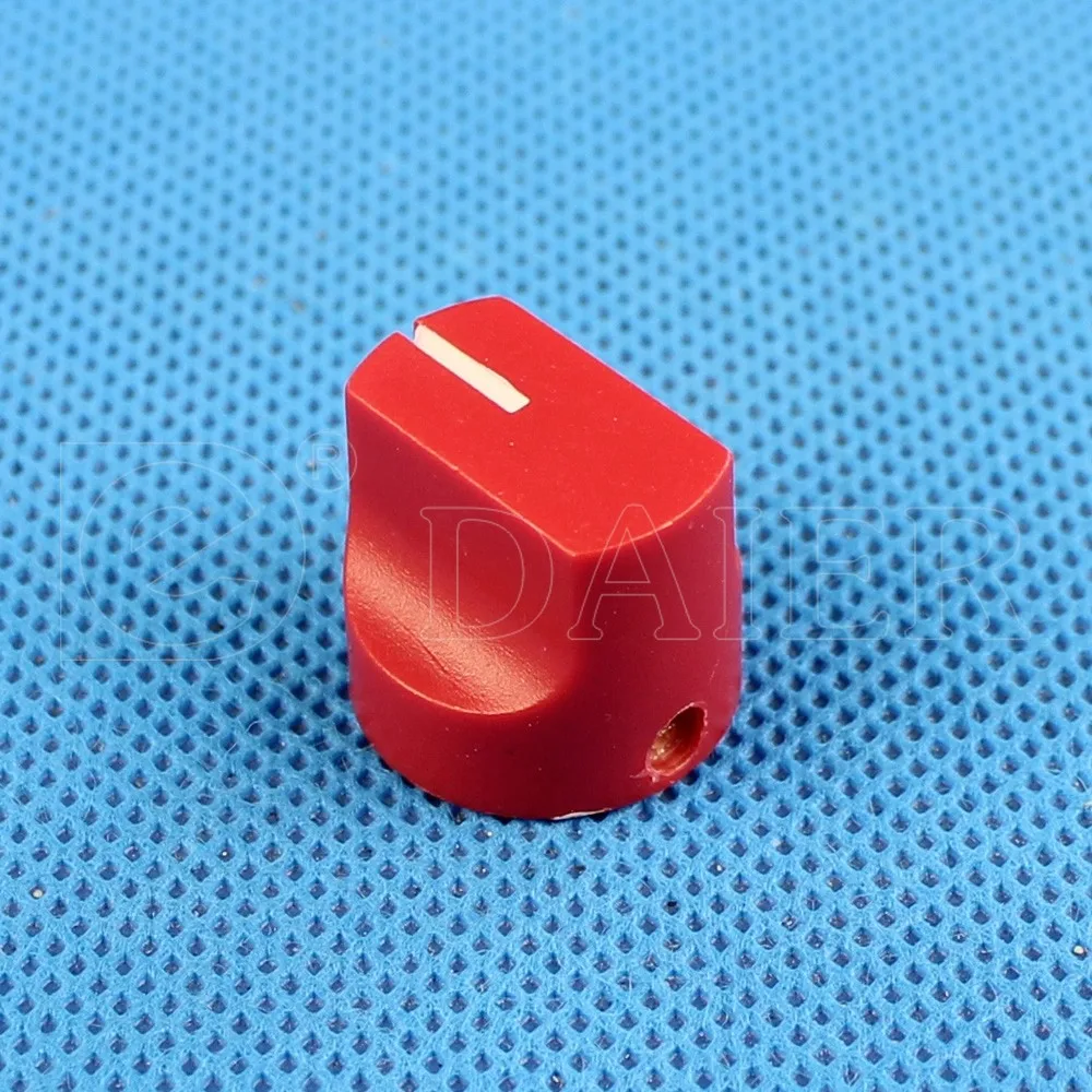 Amp Effect Pedal Knobs Set Screw 6.35mm Colored Guitar Knobs Buy