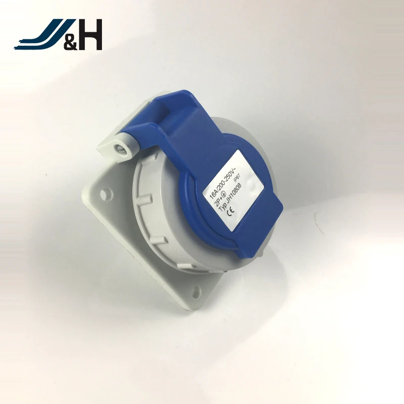 European 2p Ip67 Waterproof Socket 16a Industrial Schuko