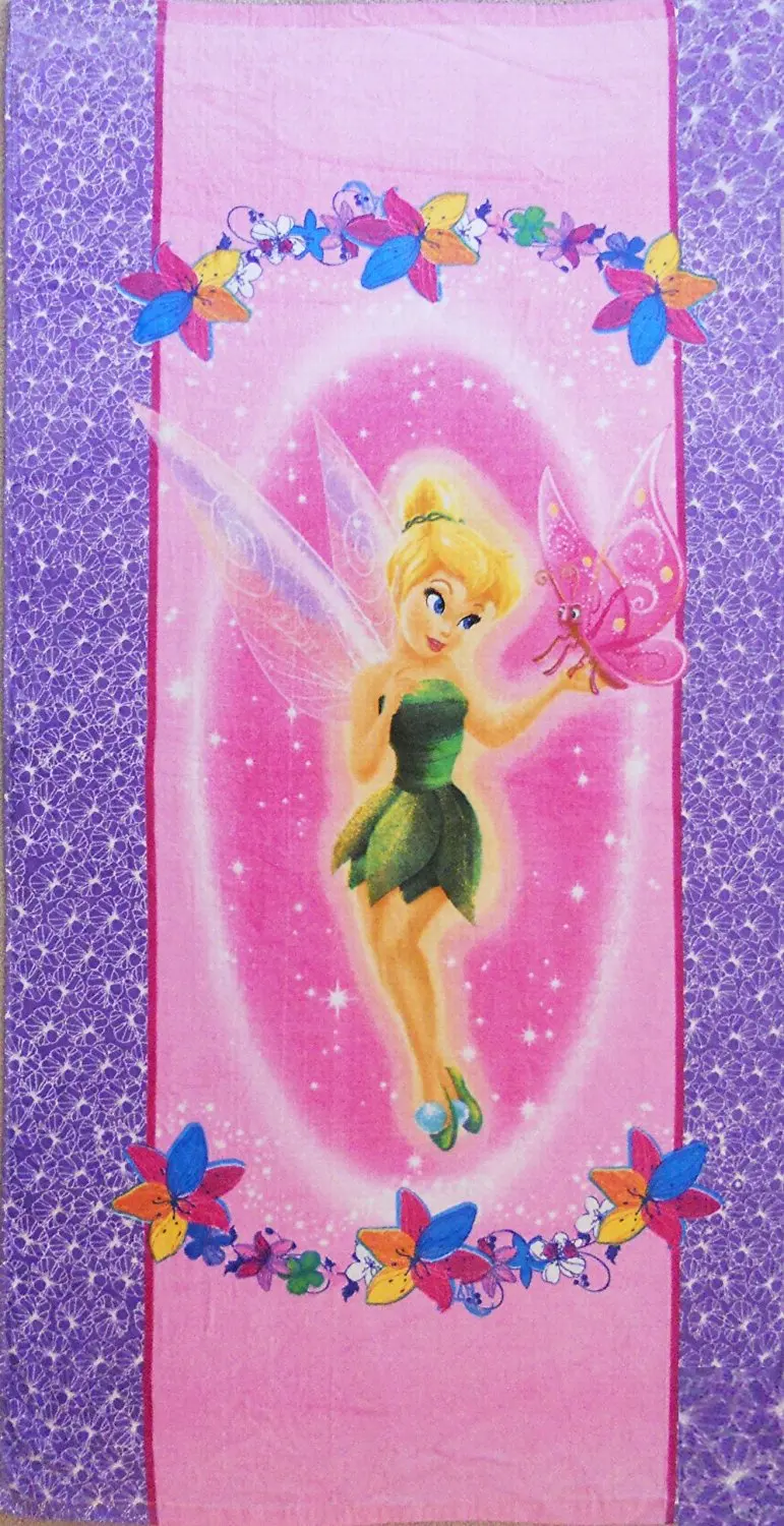 tinkerbell beach towel