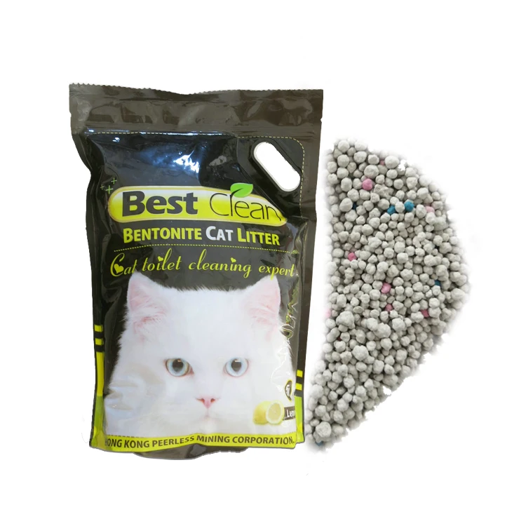 
Sanitary Premium Good Clumping Bentonite Eco-Friendly Cat Litter Ball 