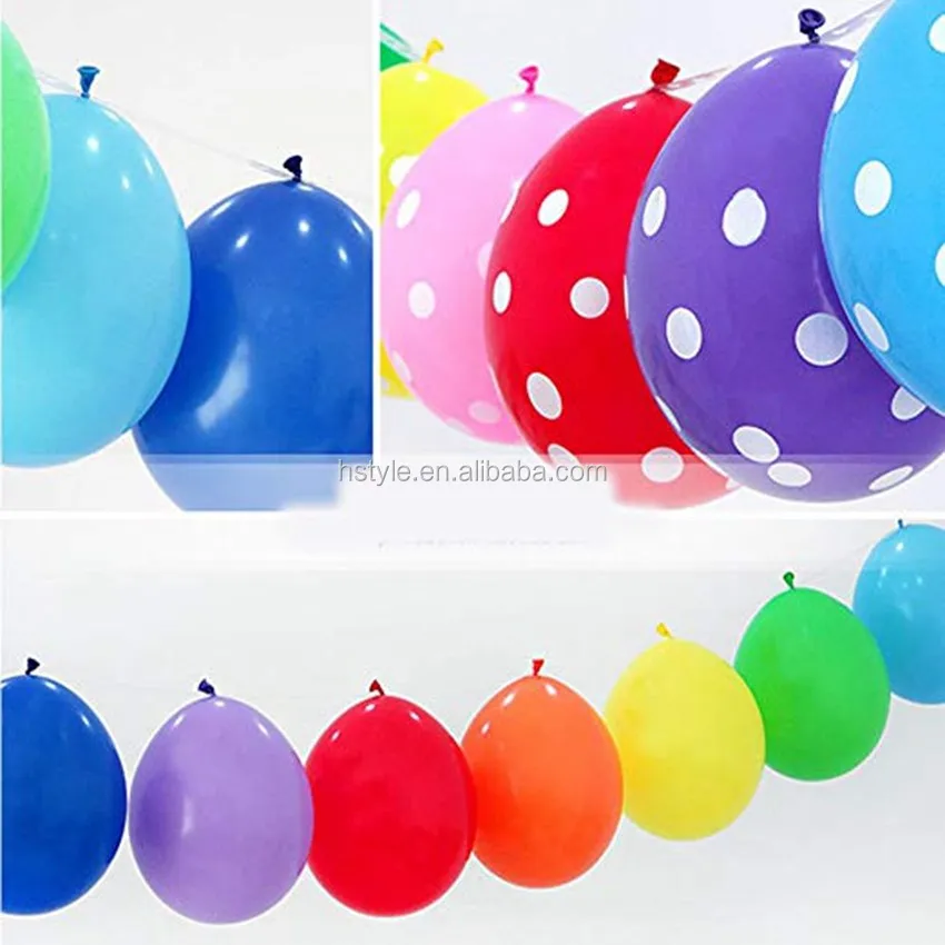 5M Balloon Strip Arch Party Connect Chain Plastic Tape Garland
