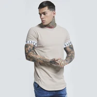 

Custom logo printed tshirt men, cotton spandex t shirts