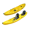 Double Fishing Kayak with aluminum seats