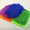 Car wash products factory direct sell super absorbent microfiber car cleaning mitts chenille gloves car wash