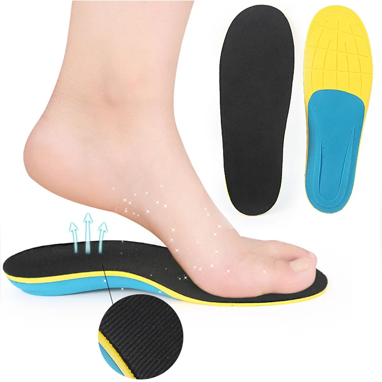 

wholesale sweat absorbent slow rebound boys sports eva foam foot insole shoes orthopedic