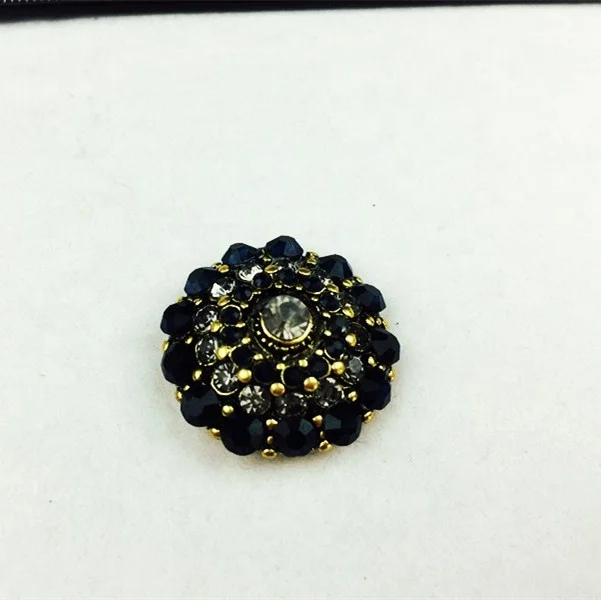 Newest sale exquisite creative avant-garde garment button fashion bulk rhinestone buttons