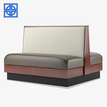 Moderno Sofá De Cabina De Restaurante De Doble Cara - Buy Asiento De