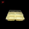2016 Latest compartment fast food tray PP fruit plastic packaging clamshell