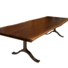 Rust Iron Wood Table