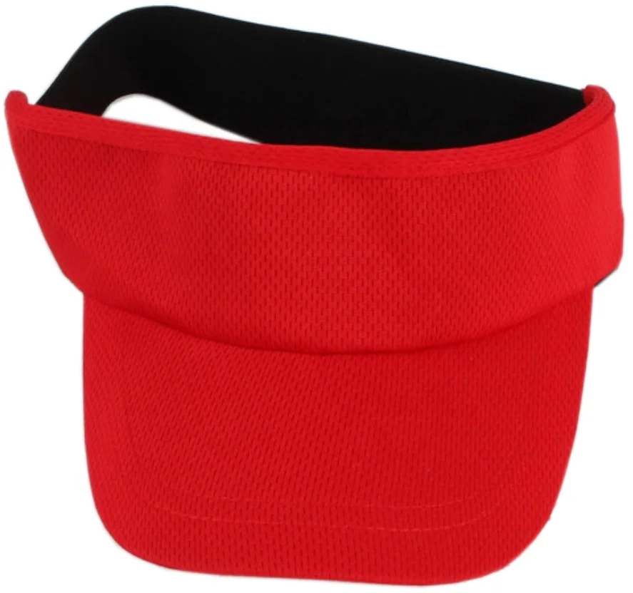 
Summer wholesale soft breathable mesh with elastic band sun visor  (60695391778)